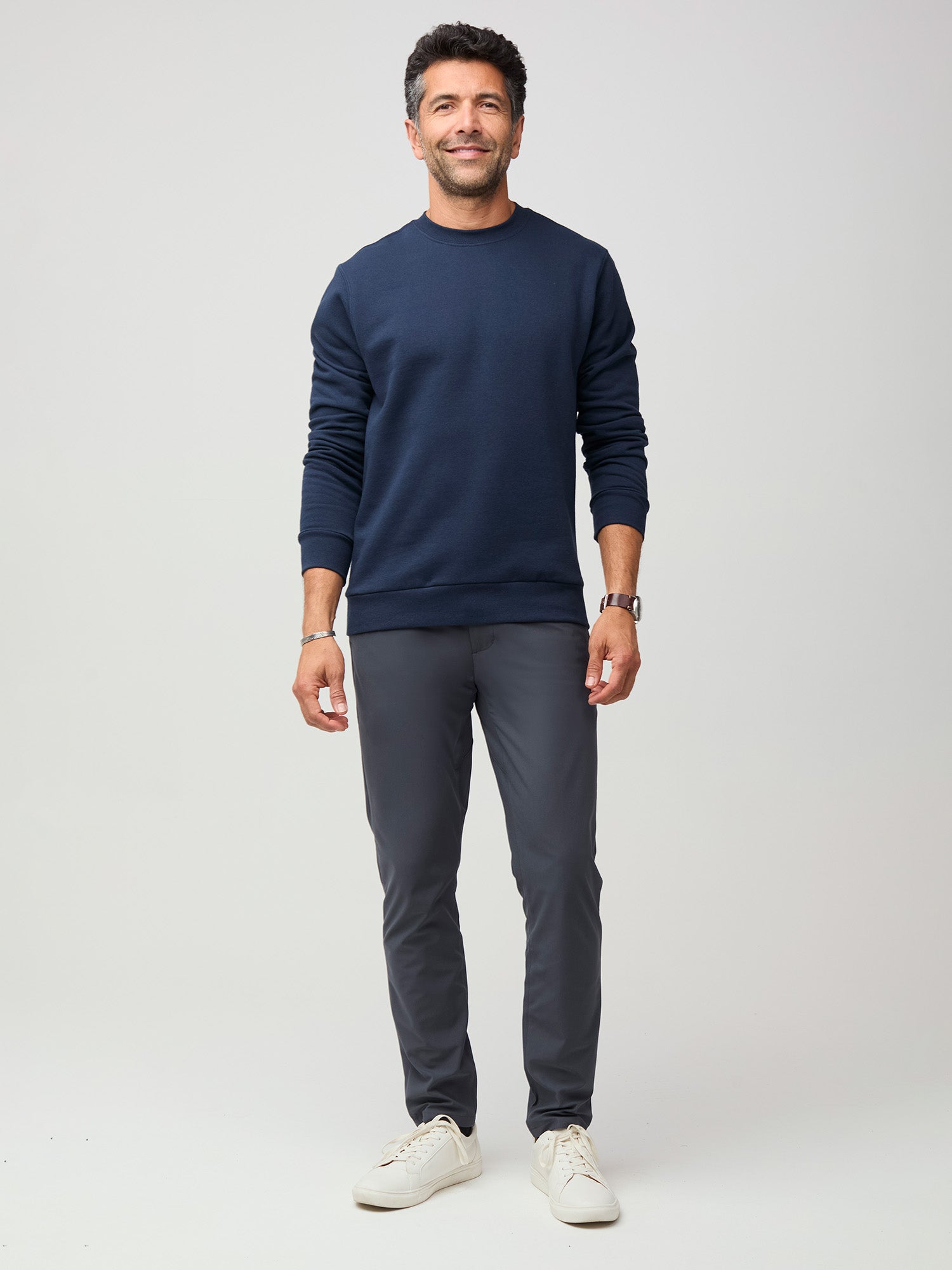 Dark Navy Crew Sweatshirt