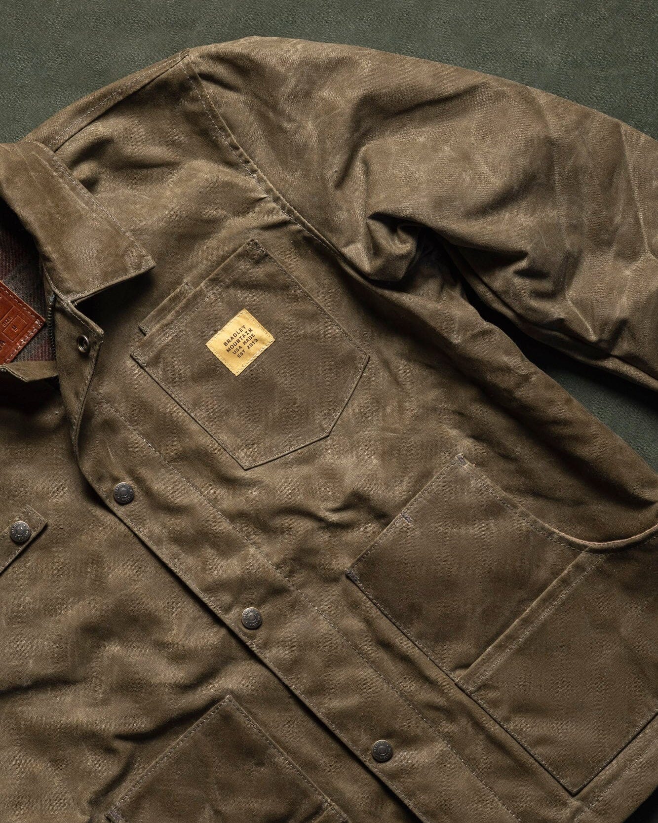 Cabin Jacket w/ Zipper - Field Tan (New Wool)