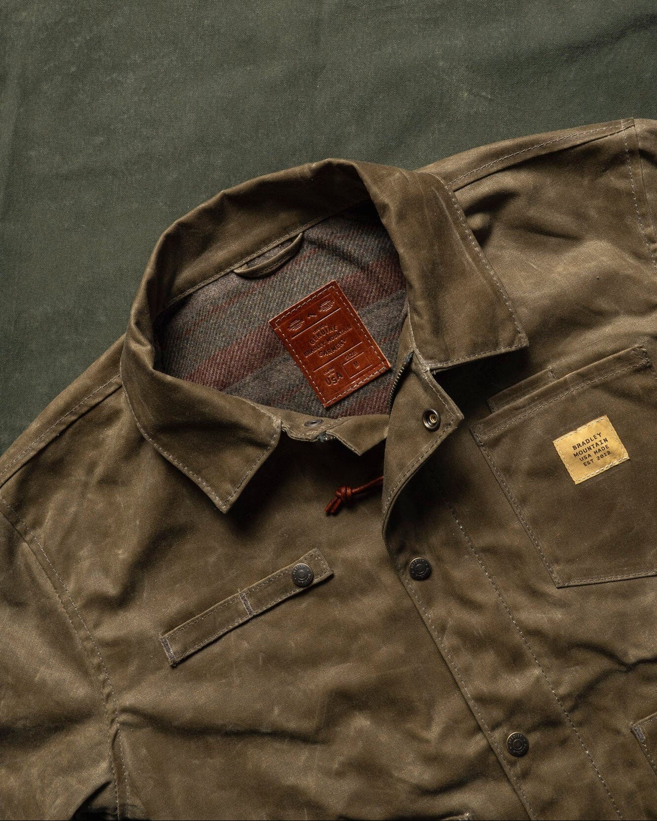 Cabin Jacket w/ Zipper - Field Tan (New Wool)