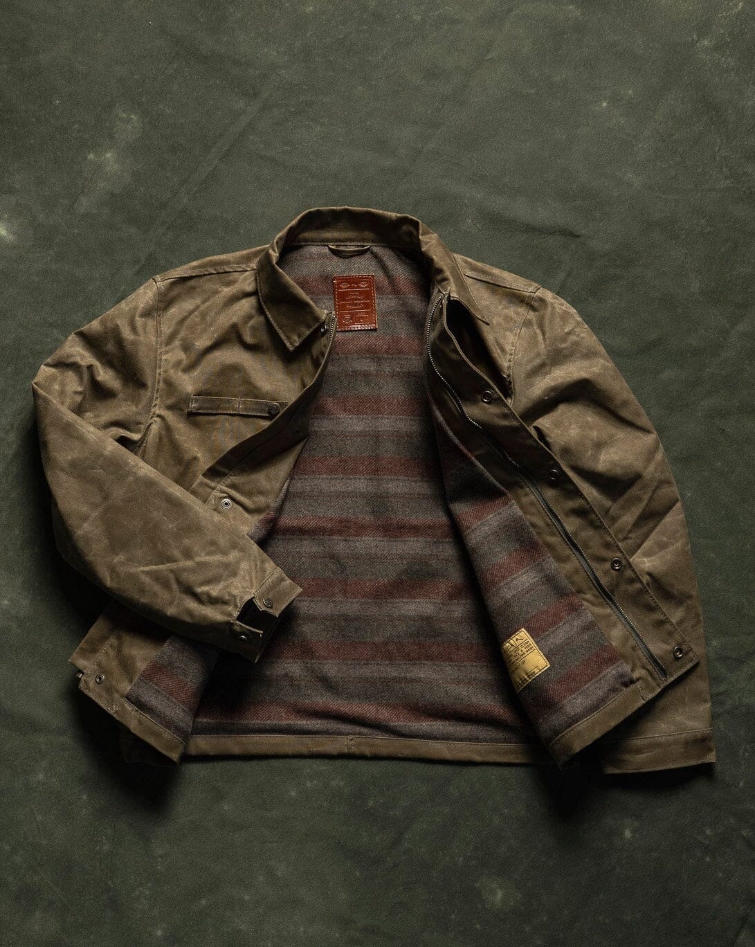 Cabin Jacket w/ Zipper - Field Tan (New Wool)