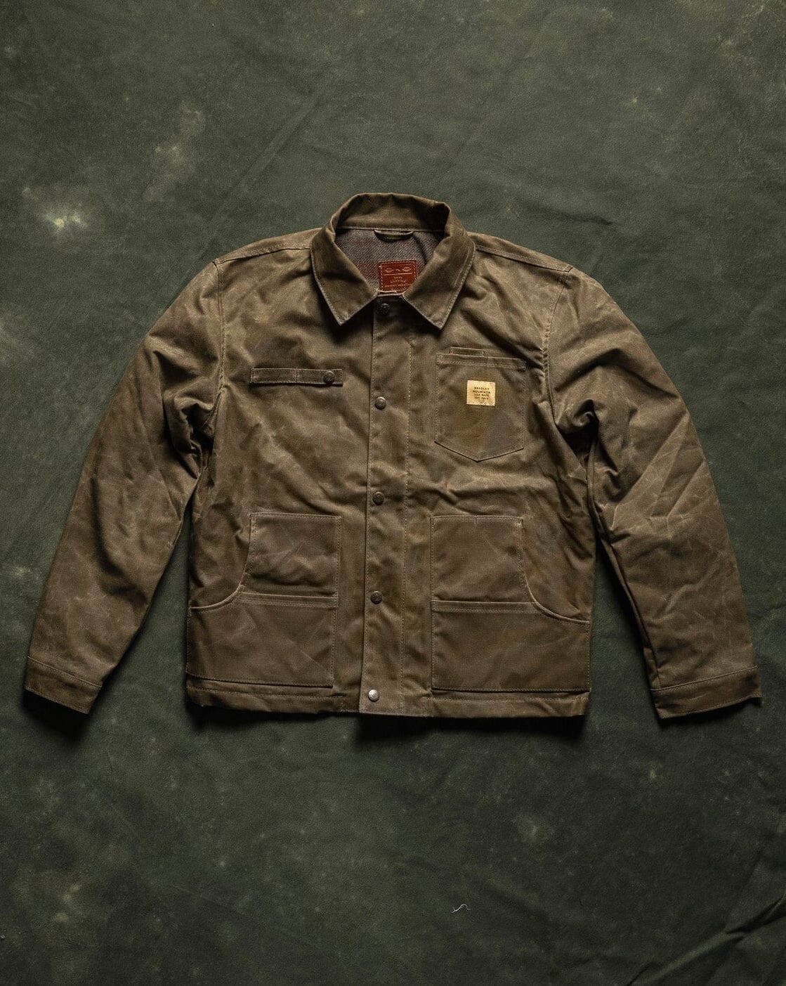 Cabin Jacket w/ Zipper - Field Tan (New Wool)