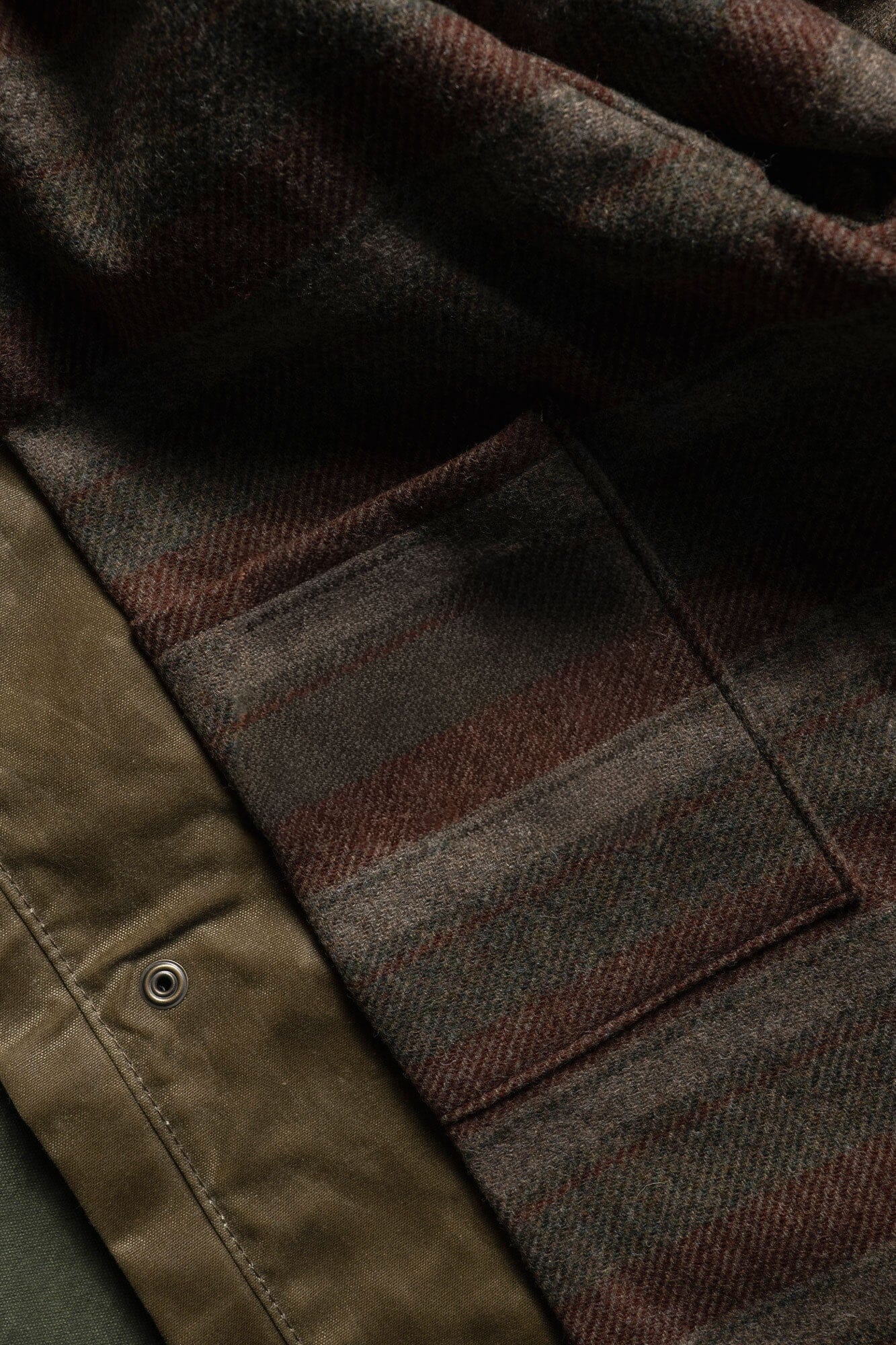 Cabin Jacket w/ Zipper - Field Tan (New Wool)