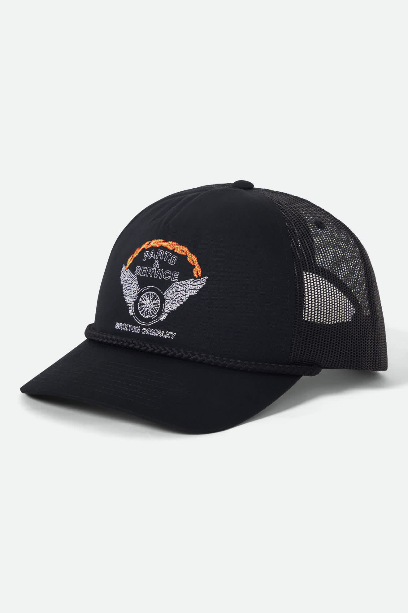 Leeway Trucker Hat - Black/Black