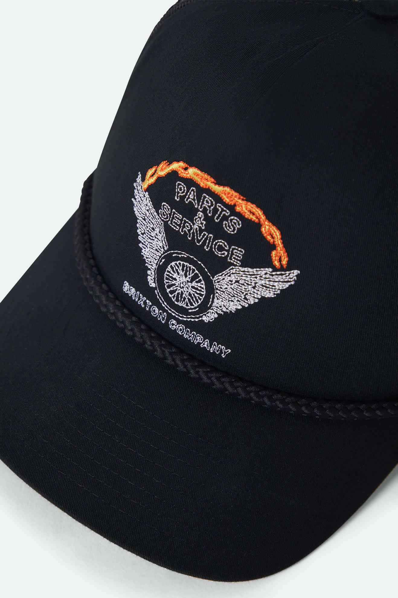 Leeway Trucker Hat - Black/Black