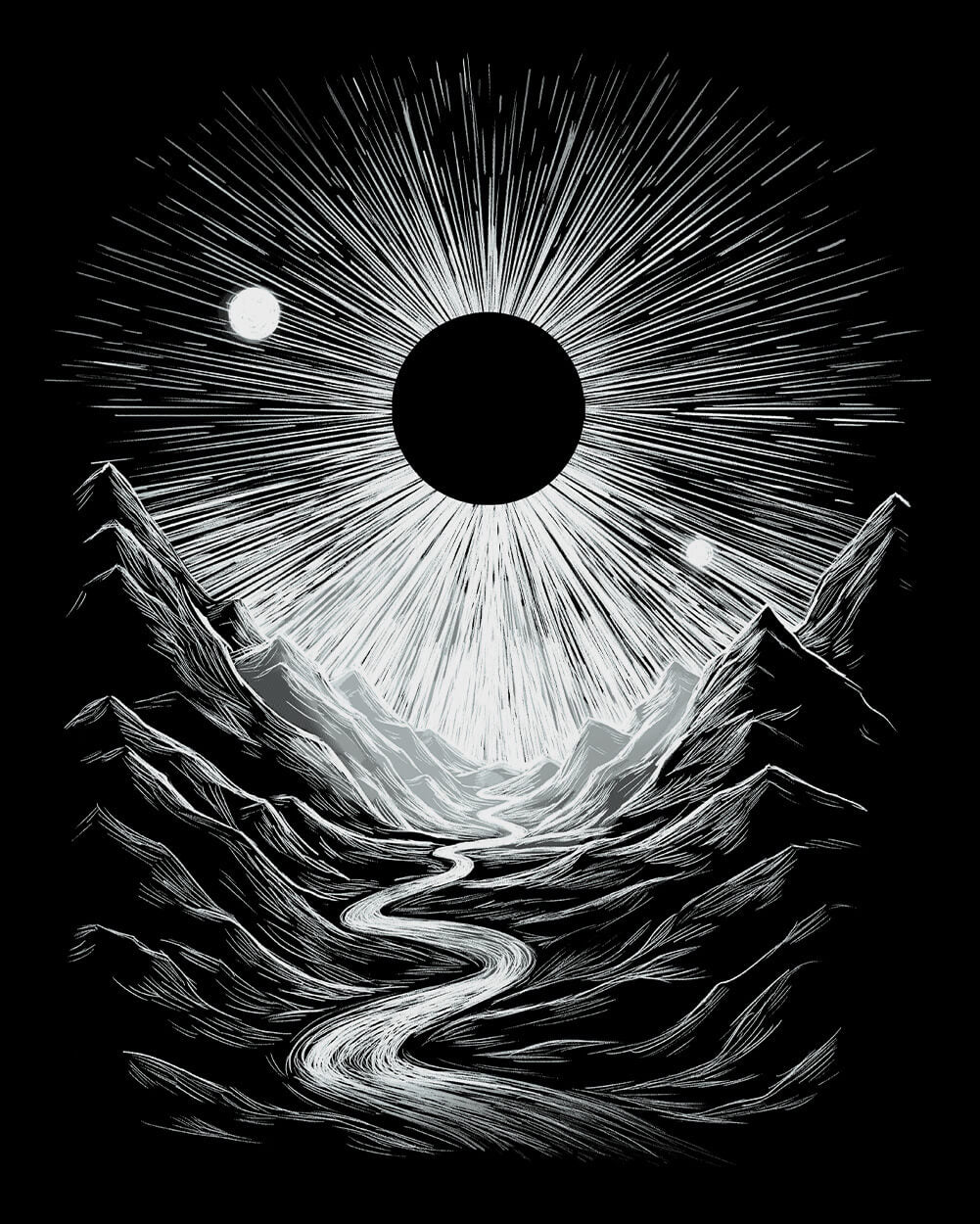 Lunar Canyon Long Sleeve Tee