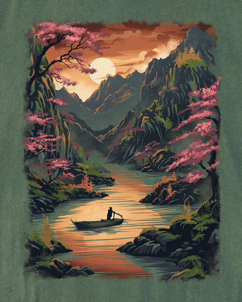 Golden Reflections Vintage Tee