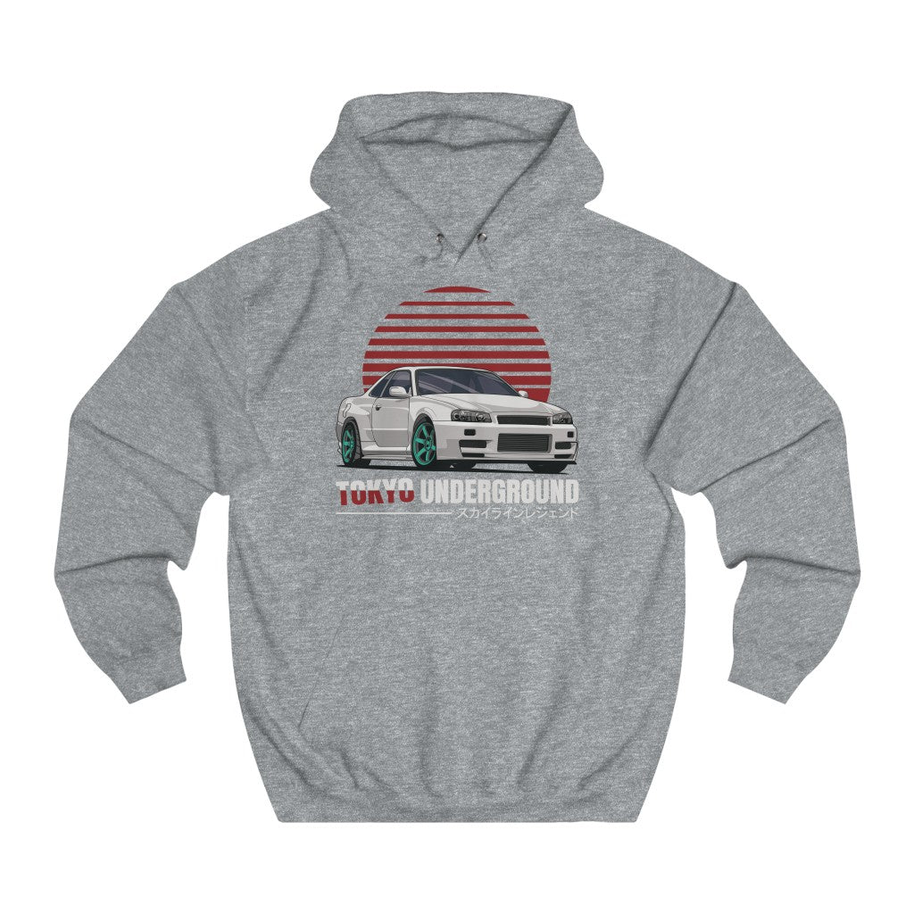 Tokyo Underground Skyline Hoodie
