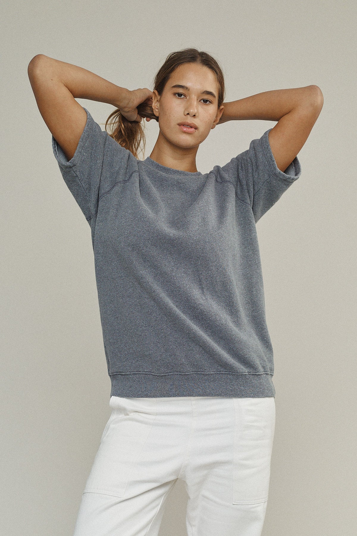Heathered Magnuson Short Sleeve Raglan