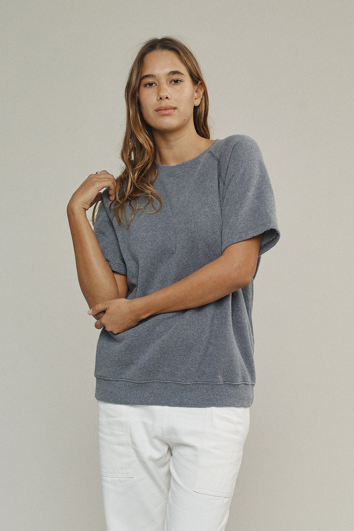 Heathered Magnuson Short Sleeve Raglan
